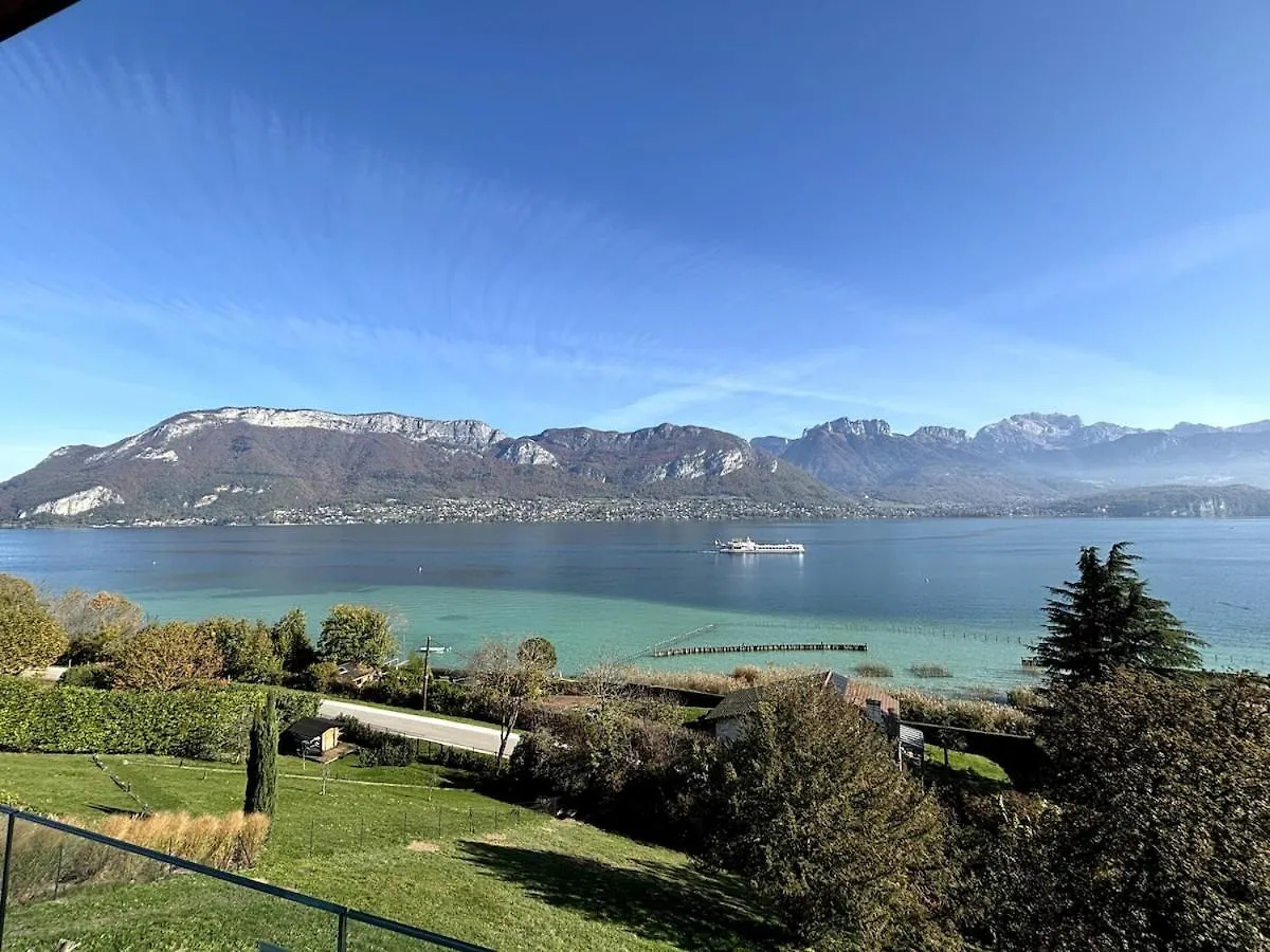 Apartment Stylish Duplex With Panoramic Lake View Sevrier
